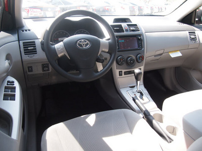 toyota corolla 2013 red sedan le gasoline 4 cylinders front wheel drive automatic 78232