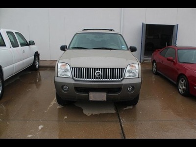 mercury mountaineer 2004 tan suv premier flex fuel 6 cylinders all whee drive 5 speed automatic 75041