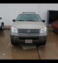 mercury mountaineer 2004 tan suv premier flex fuel 6 cylinders all whee drive 5 speed automatic 75041