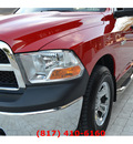 dodge ram 1500 2010 red pickup truck st gasoline 6 cylinders 2 wheel drive automatic 76051