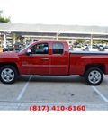 chevrolet silverado 1500 2011 red pickup truck lt flex fuel 8 cylinders 2 wheel drive automatic 76051