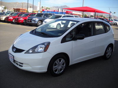 honda fit 2010 white hatchback gasoline 4 cylinders front wheel drive automatic 79925