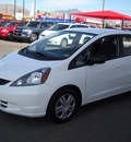 honda fit 2010 white hatchback gasoline 4 cylinders front wheel drive automatic 79925