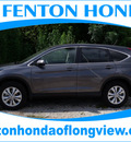 honda cr v 2012 dk  gray suv ex gasoline 4 cylinders front wheel drive automatic 75606