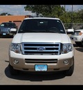 ford expedition 2012 wht plat met tc suv king ranch lariat flex fuel 8 cylinders 2 wheel drive shiftable automatic 75041