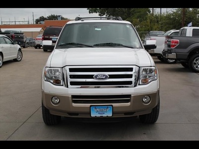 ford expedition 2012 wht plat met tc suv king ranch lariat flex fuel 8 cylinders 2 wheel drive shiftable automatic 75041