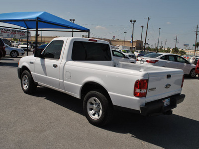 ford ranger 2011 white xl gasoline 4 cylinders 2 wheel drive automatic with overdrive 78523