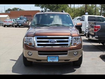 ford expedition 2012 glden brnze met suv king ranch lariat flex fuel 8 cylinders 2 wheel drive shiftable automatic 75041