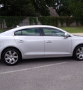 buick lacrosse 2010 silver sedan cxs gasoline 6 cylinders front wheel drive automatic 75604