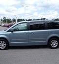 chrysler town and country 2008 lt  blue van touring gasoline 6 cylinders front wheel drive automatic 75604