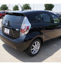 toyota prius c 2012 black hatchback three hybrid 4 cylinders front wheel drive automatic 76116