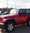 jeep wrangler 2009 red suv x gasoline 6 cylinders 4 wheel drive 6 speed manual 77515