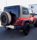 jeep wrangler 2008 dk  red suv sahara gasoline 6 cylinders 4 wheel drive automatic with overdrive 98371