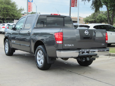 nissan titan 2011 gray s gasoline 8 cylinders 2 wheel drive automatic with overdrive 77477