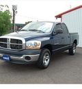 dodge ram 1500 2007 blue 8 cylinders 5 spd automatic 77630