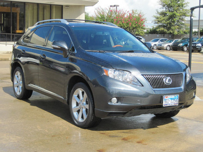 lexus rx 350 2010 dk  gray suv gasoline 6 cylinders front wheel drive shiftable automatic 77074