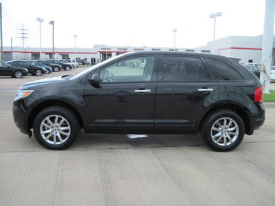 ford edge 2011 black sel gasoline 6 cylinders front wheel drive automatic with overdrive 77469