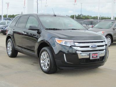 ford edge 2011 black sel gasoline 6 cylinders front wheel drive automatic with overdrive 77469