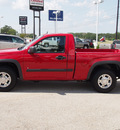 chevrolet colorado 2008 red pickup truck 8 cylinders automatic with overdrive 77802