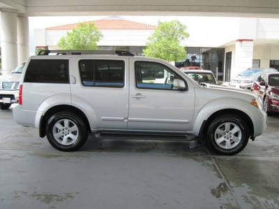 nissan pathfinder 2011 silver suv s gasoline 6 cylinders 2 wheel drive automatic with overdrive 77477