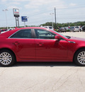 cadillac cts 2011 red sedan 3 0l gasoline 6 cylinders rear wheel drive automatic with overdrive 77802