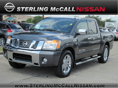 nissan titan 2011 dk  gray sl gasoline 8 cylinders 2 wheel drive automatic with overdrive 77477