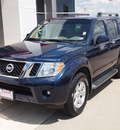 nissan pathfinder 2011 dk  blue suv s gasoline 6 cylinders 2 wheel drive automatic 77802