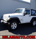 jeep wrangler 2007 white suv x gasoline 6 cylinders 4 wheel drive automatic with overdrive 98371