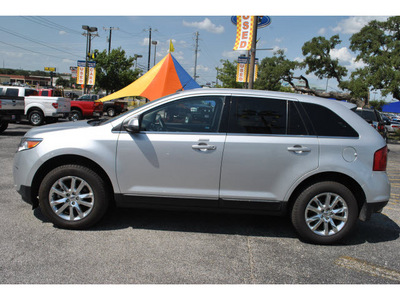 ford edge 2012 silver limited gasoline 6 cylinders front wheel drive automatic 78216