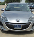 mazda mazda3 2010 silver hatchback s grand touring gasoline 4 cylinders front wheel drive shiftable automatic 77074