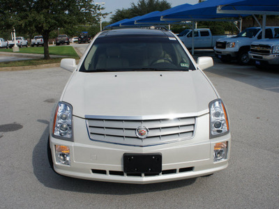 cadillac srx 2007 white v6 gasoline 6 cylinders shiftable automatic 76206