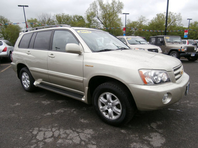 toyota highlander 2002 gold suv gasoline 6 cylinders all whee drive automatic 13502