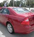 ford fusion 2010 red sedan se gasoline 4 cylinders front wheel drive automatic 32783