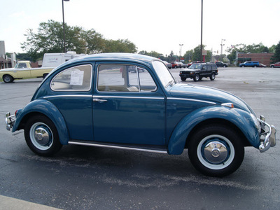volkswagen beetle 1966 blue sedan 4 cylinders 4 speed manual 61008