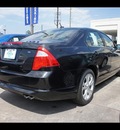 ford fusion 2012 black sedan se gasoline 4 cylinders front wheel drive 6 speed automatic 77338