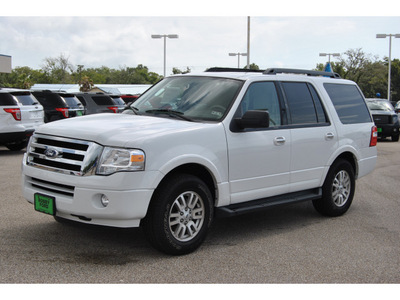 ford expedition 2012 white suv xlt flex fuel 8 cylinders 2 wheel drive automatic with overdrive 77531