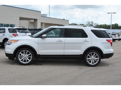 ford explorer 2013 white suv limited flex fuel 6 cylinders 2 wheel drive automatic with overdrive 77531