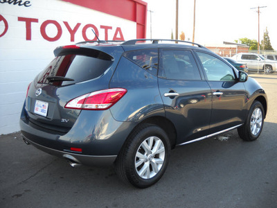 nissan murano 2011 blue gasoline 6 cylinders front wheel drive automatic 79925
