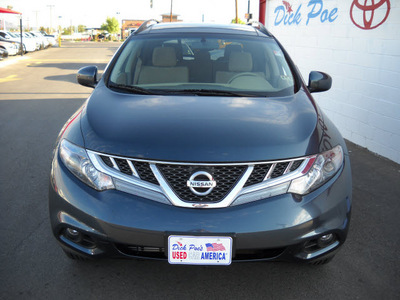 nissan murano 2011 blue gasoline 6 cylinders front wheel drive automatic 79925