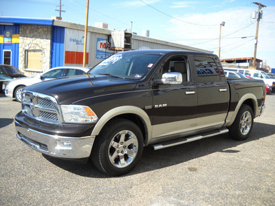 dodge ram 1500 2010 brown gasoline 8 cylinders 2 wheel drive automatic 79925