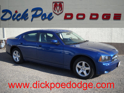 dodge charger 2010 blue sedan gasoline 6 cylinders rear wheel drive automatic 79925