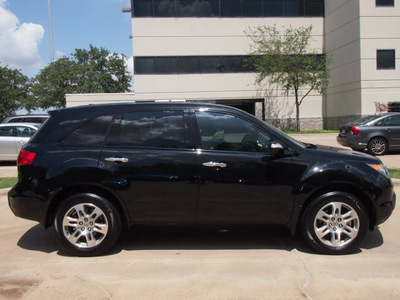acura mdx 2009 black suv w tech gasoline 6 cylinders all whee drive automatic 75080