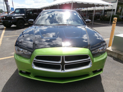 dodge charger 2011 black green sedan gasoline 6 cylinders rear wheel drive shiftable automatic 13502