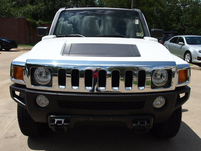 hummer h3 2006 white suv gasoline 5 cylinders 4 wheel drive automatic 75080