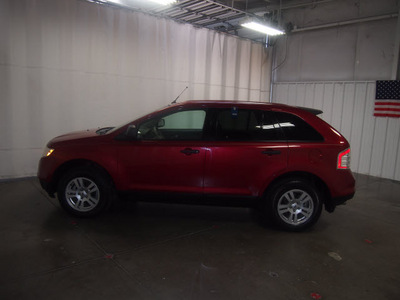 ford edge 2008 red suv se gasoline 6 cylinders front wheel drive automatic with overdrive 76108