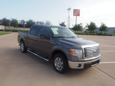 ford f 150 2011 gray xlt flex fuel 8 cylinders 2 wheel drive automatic 76108