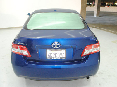 toyota camry 2010 dk  blue sedan le gasoline 4 cylinders front wheel drive automatic 91731