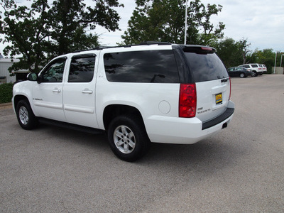 gmc yukon xl 2008 white suv slt 1500 flex fuel 8 cylinders 4 wheel drive automatic 77802