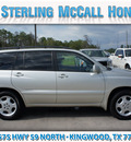 toyota highlander 2006 silver suv gasoline 6 cylinders front wheel drive automatic 77339