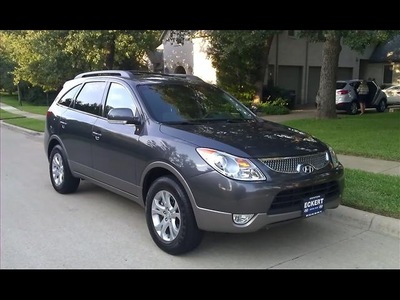 hyundai veracruz 2011 gray suv gls 6 cylinders dohc 4 speed automatic 76210